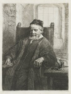 Jan Lutma, gullsmed av Rembrandt van Rijn