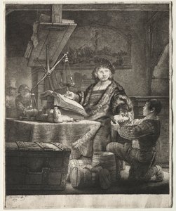 Jan Uytenbogaert, 1639. av Rembrandt van Rijn