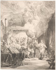 Jomfru Marias død av Rembrandt van Rijn