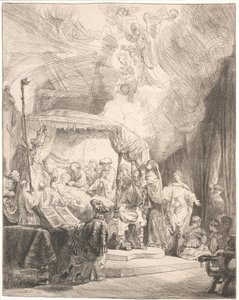 Jomfru Marias død av Rembrandt van Rijn
