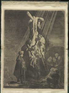 Kruisafnavn: andre plaat Samling av åttifem originaltrykk (serietittel) av Rembrandt van Rijn