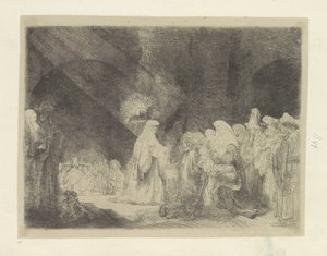 Loflied van Simeon Samling av åttifem originaltrykk (serietittel) av Rembrandt van Rijn