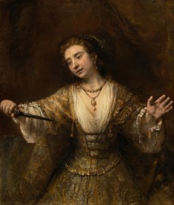 Lucretia, 1664. av Rembrandt van Rijn