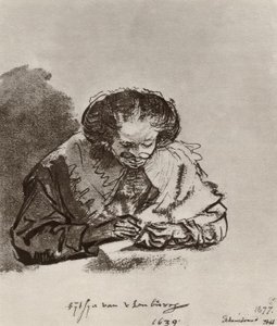 Portrett av Titia van Uylenburgh av Rembrandt van Rijn
