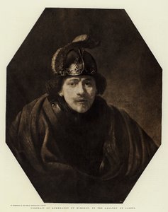 Portrett av Rembrandt av seg selv, i Galleriet på Cassel