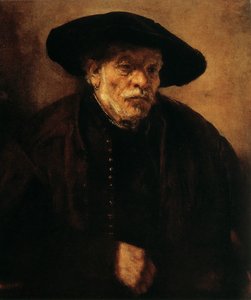Portrett av Rembrandts bror, Andrien van Rijn, 1654 av Rembrandt van Rijn