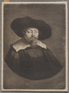 Portrett av Samuel Manasseh Ben Israel av Rembrandt van Rijn