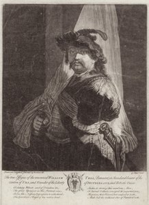 Portrett av William Tell av Rembrandt van Rijn