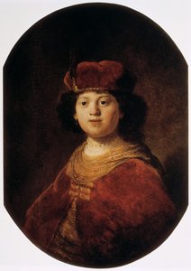 Portrett av en gutt, 1600-tallet av Rembrandt van Rijn