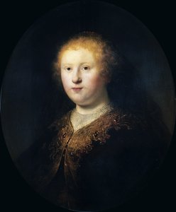 Portrett av en ung kvinne, 1632. av Rembrandt van Rijn