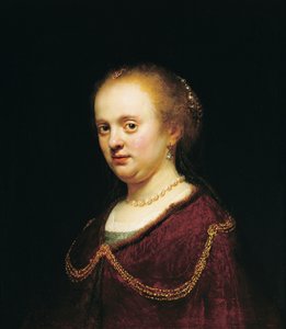 Portrett av en ung kvinne, 1634. av Rembrandt van Rijn