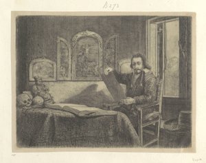 Portret van de apotheker Abraham Francen Samling av åttifem originaltrykk (serietittel) av Rembrandt van Rijn
