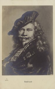 Rembrandt , nederlandsk maler og trykkeri av Rembrandt van Rijn