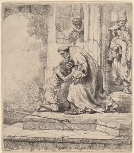 Return of the Prodigal Son av Rembrandt van Rijn