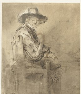 Sittende Syndic: Jacob van Loon Syndic of the Drapers’ Guild, Jacob van Loon, sittende av Rembrandt van Rijn