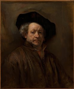 Selvportrett. 1660 av Rembrandt van Rijn