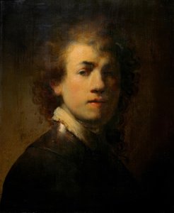 Selvportrett med halskjede av Rembrandt van Rijn