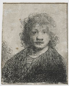 Selvportrett med bred nese Selvportrett med bred nese av Rembrandt van Rijn