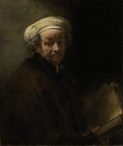 Selvportrett som apostelen Paulus, 1661