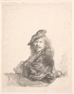 Selvportrett av Rembrandt van Rijn