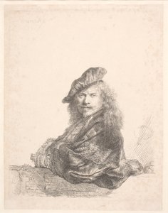 Selvportrett av Rembrandt van Rijn