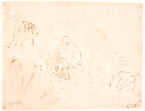 St. Jerome av Rembrandt van Rijn