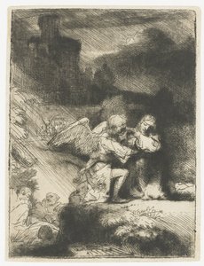 Kvalen i hagen Kvalen i hagen av Rembrandt van Rijn