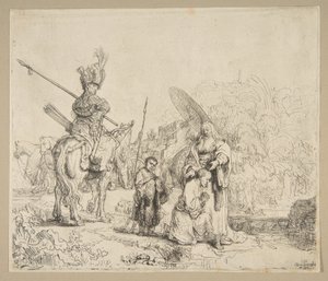 Eunukkens dåp, 1641. av Rembrandt van Rijn