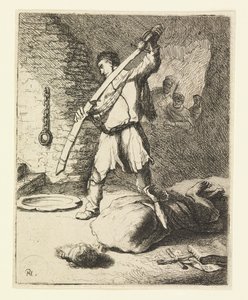 Halshuggingen av døperen Johannes av Rembrandt van Rijn