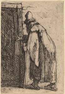 Tobits blindhet: en skisse av Rembrandt van Rijn