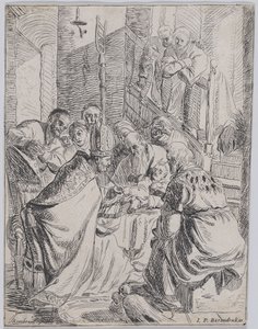 Omskjæringen, ca. 1625., ca. 1625. av Rembrandt van Rijn