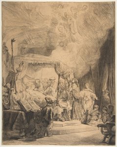 Jomfruens død, 1639. av Rembrandt van Rijn