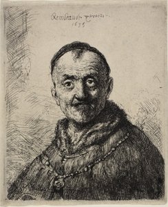 Det første orientalske hodet av Rembrandt van Rijn