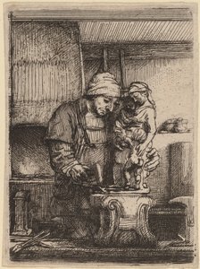 Gullsmeden av Rembrandt van Rijn