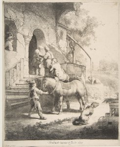 Den barmhjertige samaritan, 1633. av Rembrandt van Rijn