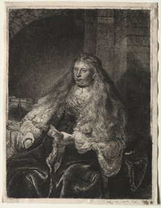 Den store jødiske bruden, 1634. av Rembrandt van Rijn