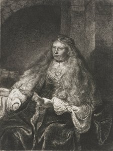 Den store jødiske bruden, 1635 av Rembrandt van Rijn