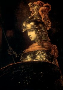 The Guard, 1600-tallet av Rembrandt van Rijn