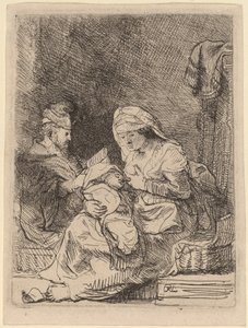 Den hellige familie av Rembrandt van Rijn