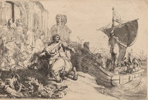 The Ship of Fortune, 1633. av Rembrandt van Rijn