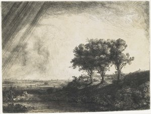 De tre trærne, 1643