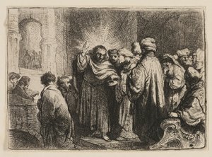 Hyllestpengene av Rembrandt van Rijn