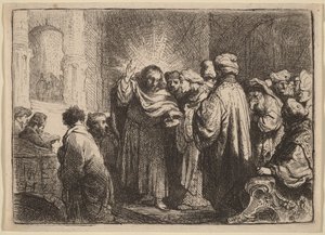 Tributpengene av Rembrandt van Rijn
