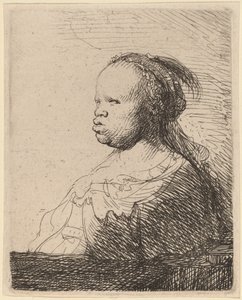 Den hvite negeren av Rembrandt van Rijn
