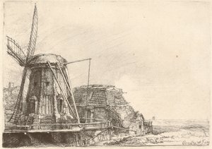 Vindmøllen av Rembrandt van Rijn