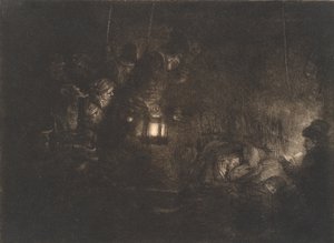 Hyrdenes tilbedelse: et nattstykke av Rembrandt van Rijn