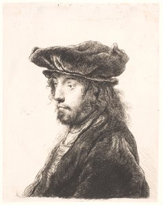 Det fjerde orientalske hodet av Rembrandt van Rijn