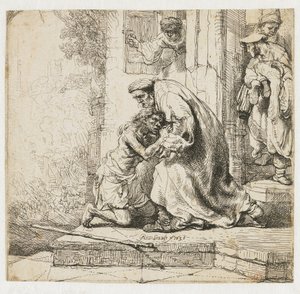 Den fortapte sønns retur av Rembrandt van Rijn