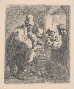 De ruslende musikerne av Rembrandt van Rijn