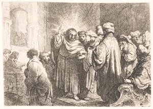 Hyllesten-pengene av Rembrandt van Rijn